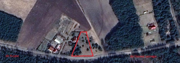 Działka Na Sprzedaż–bory Tucholskie–osowo Leśne.