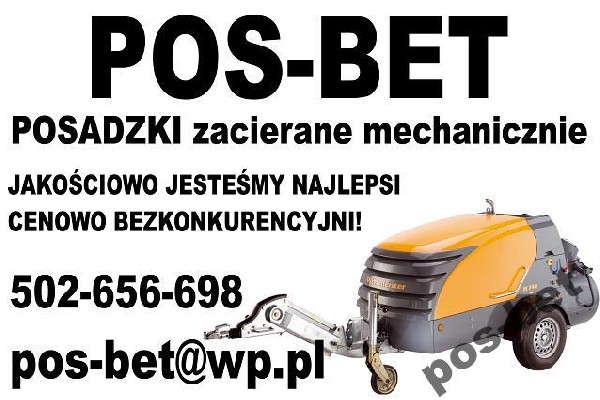 Posadzki, Tynki Maszynowe- Gwarancja Zadowolenia Pomorskie