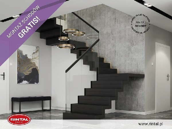 Rintal Polska, wiodący producent SCHODÓW do wnętrz organizuje PROMOCJĘ: We wrześniu montaż schodów oraz obłożeń schodów betonowych zakupionych wraz z poręczami za darmo! Szczegóły oraz wzbogacona o nowe modele schodów oferta Rintal dostępna jest na naszej STRONIE INTERNETOWEJ www.rintal.pl. Nasi doradcy są do dyspozycji na terenie całego kraju. Umów się na BEZPŁATNY POMIAR !k.prabucka@rintal.pl+48 58 532 42 55