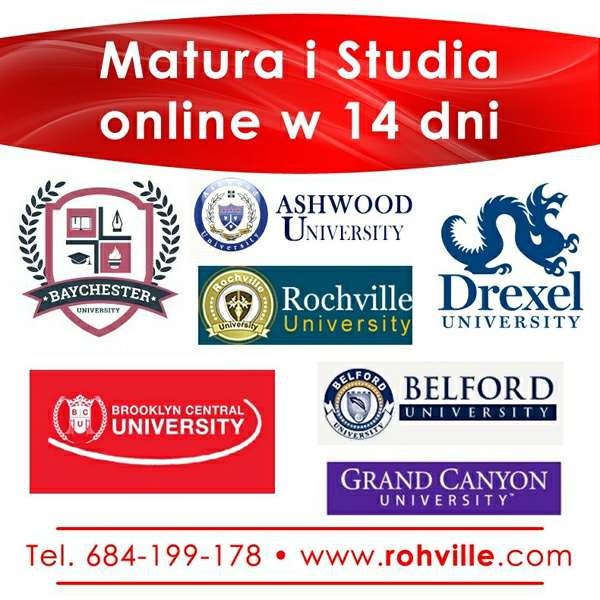 Matura I Studia Online W 14 Dni