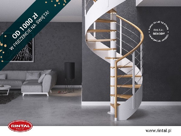 Rintal Polska, wiodący producent SCHODÓW do wnętrz organizuje PROMOCJĘ: od 1000 zł w prezencie na Święta na zakup schodów wraz z poręczą i montażem. Skorzystaj z bezpłatnego pomiaru, projektu oraz otrzymaj wizualizację schodów w swoim wnętrzu gratis! Szczegóły oraz schody w bogatej ofercie dostępne są na stronie www.rintal.pl. Nasi doradcy są do dyspozycji na terenie całego kraju. Umów się na BEZPŁATNY POMIAR!?www.rintal.pl k.prabucka@rintal.pl+48 58 532 42 55