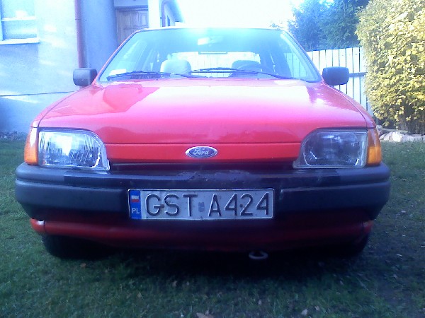 Fiesta Mk3 1,4 I Clx Benzyna 1991 Na Chodzie W Całości Sprzedam-zarejestrowany I Ubezpieczony 3