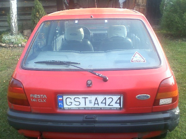 Fiesta Mk3 1,4 I Clx Benzyna 1991 Na Chodzie W Całości Sprzedam-zarejestrowany I Ubezpieczony 4