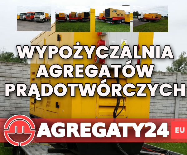 Wypożyczalnia,wynajem Agregatów Prądotwórczych Tczew
