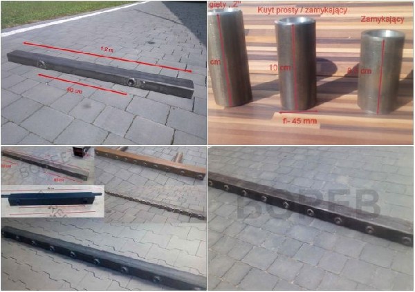 Widły Do Obornika Belka Dolna Do Wideł ładowacz-tur-krokodyl