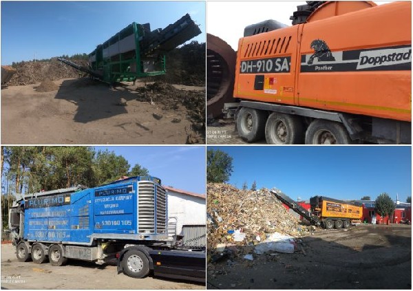 Do Wynajęcia Rębaki, Rozdrabniacze, Przesiewacze Wraz Z Operatorem