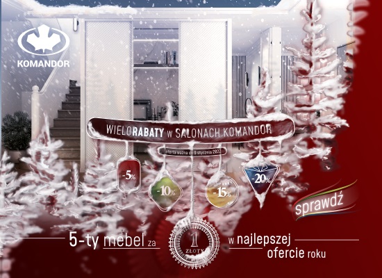 Jakość Komandor Wielorabaty W Salonach Komandor