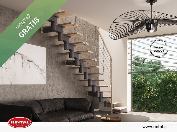 Wiosna, ach to ty! Poczuj powiew świeżości także w swoim domu. Firma Rintal ma na to sposób. W kwietniu producent oferuje swoim Klientom wyjątkową promocję: montaż schodów za 0zł! Tylko teraz możecie Państwo zainwestować w nowoczesne schody Rintal z niepowtarzalnymi poręczami i balustradami bez dodatkowych opłat za montaż. Od 01.04 do 30.04.2022 r. możecie Państwo skorzystać ze zniżki przy zakupie schodów wraz poręczami i balustradami. Zapraszamy do zapoznania się ze szczegółami promocji, a także ze wzbogaconą o nowe modele schodów ofertą Rintal. Wszystkie informacje dostępne są na stronie internetowej: www.rintal.pl. Doradcy Rintal są do dyspozycji na terenie całego kraju. Pomiar, projekt oraz fotorealistyczna wizualizacja schodów GRATIS!?www.rintal.pl e-mail: k.prabucka@rintal.pltel. Dział Handlowy: +48 58 532 42 55