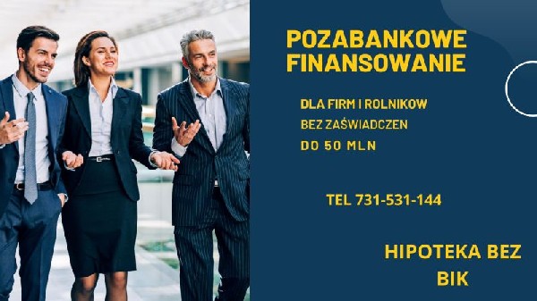 Pozabankowa Pozyczka Pod Hipoteke Nierucchomosci Nawet Na 5 Lat