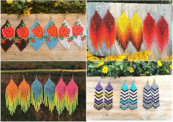 Wyjątkowe Ręcznie Robione Kolczyki