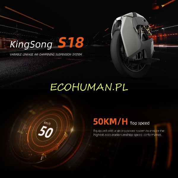 Monocykl Elektryczny King Song S-18 2