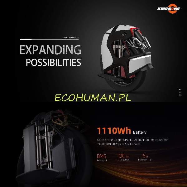 Monocykl Elektryczny King Song S-18 4