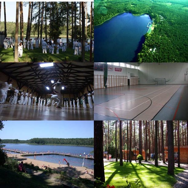 Ośrodek wypoczynkowy sportowy ,obozy kolonie sportowe ,sale sportowe ,boiska, mata judo, nauka tańca, piłka nożna, koszykówka, siatkówka, piłka ręczna , aikido, zielone szkoły