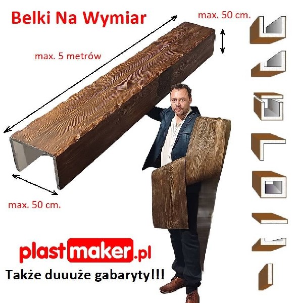 Na Wymiar!belki Dekoracyjne, Maskownice Drewnopodobne, Lamele Sufitowe