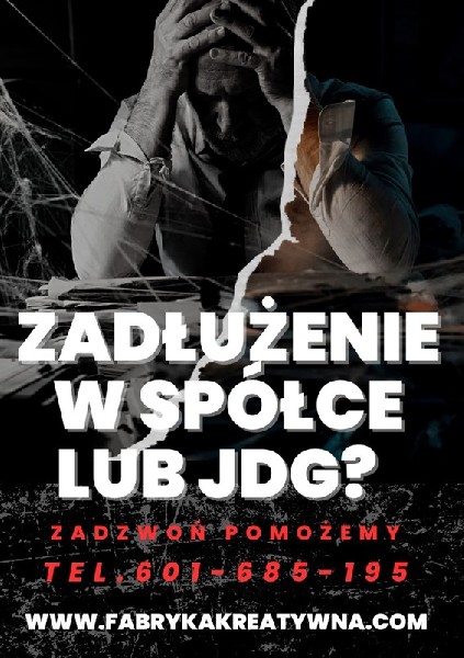 Skup i sprzedaż Spółek oraz Jednoosobowych Działalności Gospodarczych. Optymalizacja Spółek/JDG w kontekście antywindykacji/obrony przed art. 233/299/586 K.s.h. Skuteczne Blokowanie powództwa o zapłatę wytoczonego Spółce przez wierzycieli, celem ochrony Zarządu przed skutkami art. 299 K.s.h. także w trakcie postępowania komorniczego. Może interesuje Cię zakup gotowej Spółki lub proces rejestracji? Doradztwo Kryzysowe i Restrukturyzacyjne w Zakresie Ochrony Członków Zarządu. Ochrona majątku poprzez optymalizację procesu rejestracji Spółki. Ograniczenie ryzyka skutków działań przed i pokontrolnych. Odtwarzanie dokumentacji Spółek/JDG przez nowo powołany Zarząd zgodnie z Ustawą o Rachunkowości/Ordynacją podatkową. Skup Spółek z zagubioną dokumentacją, zagubionymi leasingami, zagubioną gotówką w kasie. Zgodna z przepisami prawa RP oraz UE obsługa nieujawnienia danych BeneficjentaRzeczywistego w Spółkach. Likwidacja Spółki/JDG poprzez konwersję udziałów na rzecz podmiotu zagranicznego. Skuteczne przenoszenie/ochrona nieruchomości obciążonych hipoteką, także przymusową - BEZ ZGODY BANKU! Pełne Doradztwo w zakresie art. 233/299/586 Kodeksu Spółek Handlowych. Zgodne z przepisami prawa skuteczne 