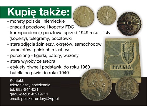 Kupię Stare Medale Wojskowe, Zdjęcia, Monety I Znaczki Pocztowe 2