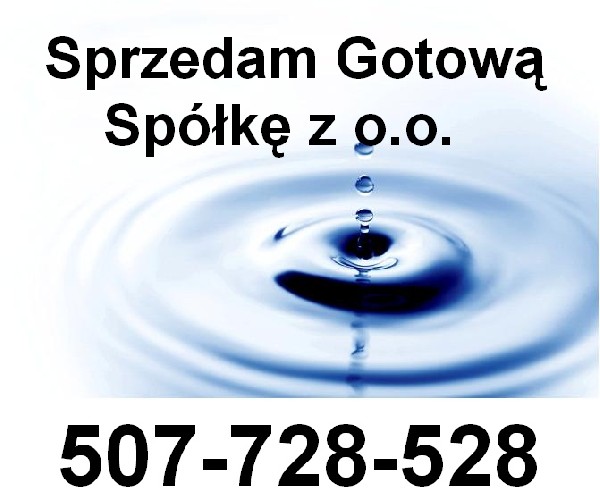 Gotowa Spółka Tel. 507-728-528