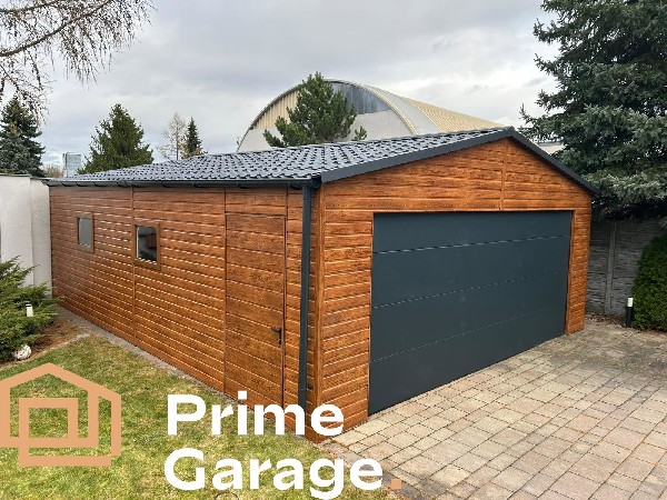 Garaż Blaszany Na Wymiar | Producent Primegarage.pl | Dowolny Rozmiar | Montaż W Całej Polsce 2
