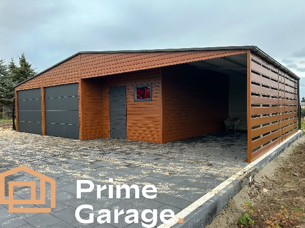 Garaż Blaszany Na Wymiar | Producent Primegarage.pl | Dowolny Rozmiar | Montaż W Całej Polsce 3